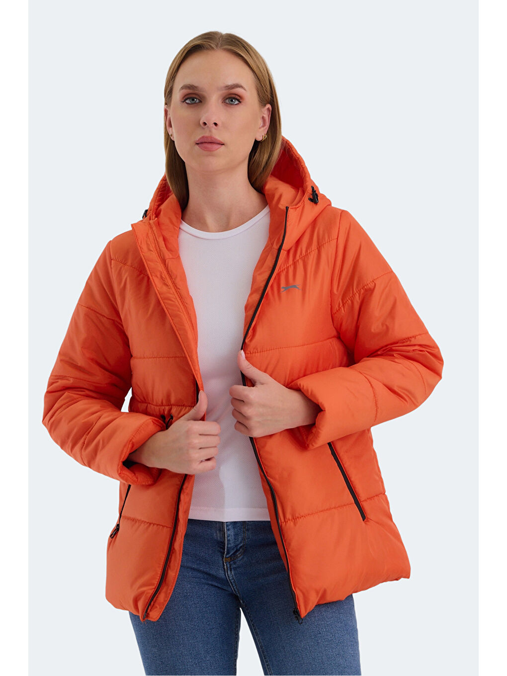 CALLU Kadın Mont Kaban Turuncu-5