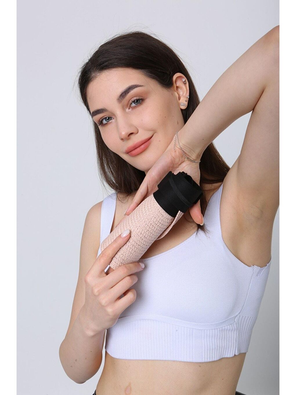 Pembe Pudra Ithal Katlanabilir Cırtlı Hasır Vizör - Tenisçi - Golf Şapka Hsr2060-5