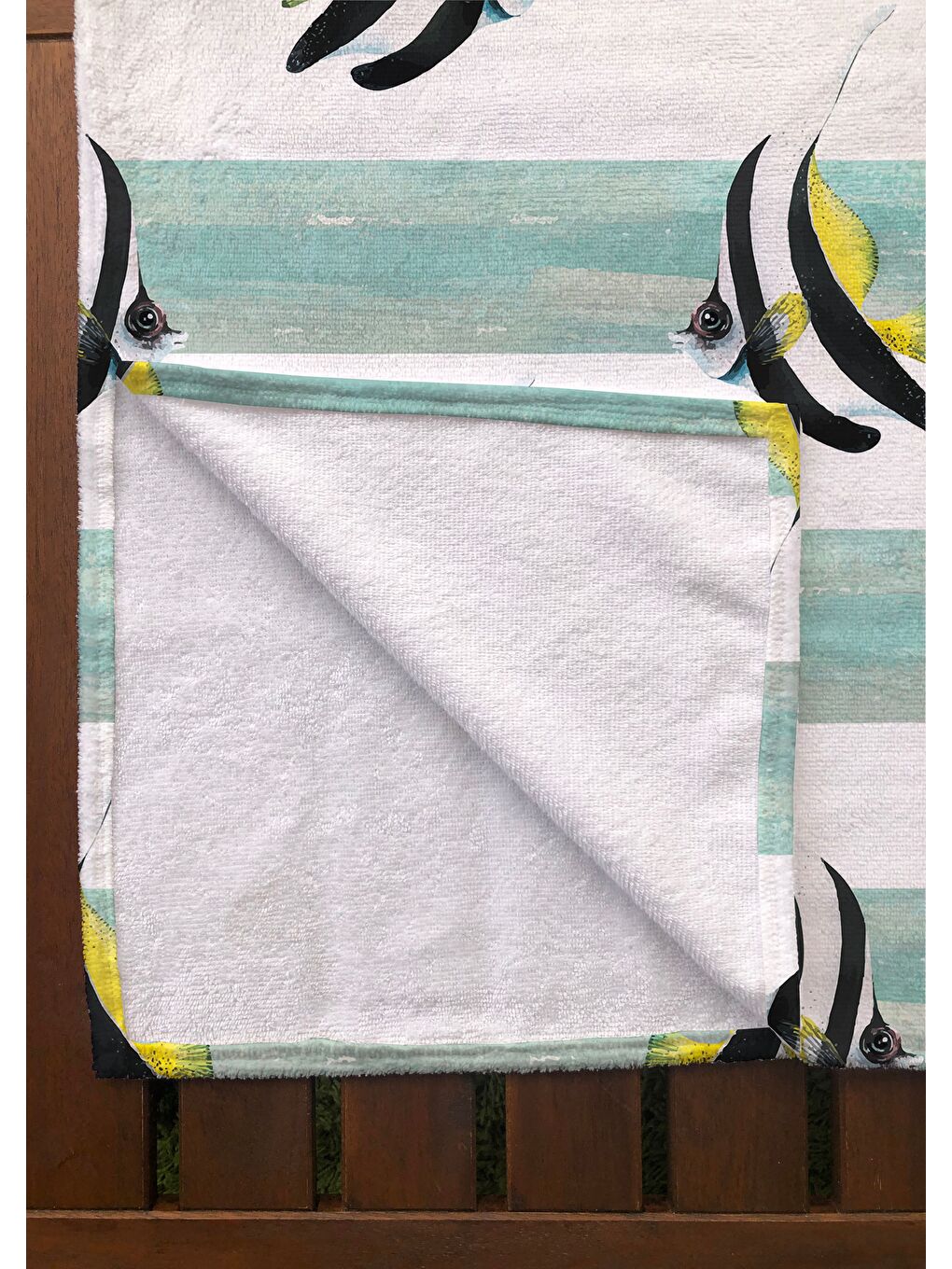 Karışık Özel Tasarım desenli Hızlı Kuruyan 75x150 cm Plaj Havlusu – Baskılı-1