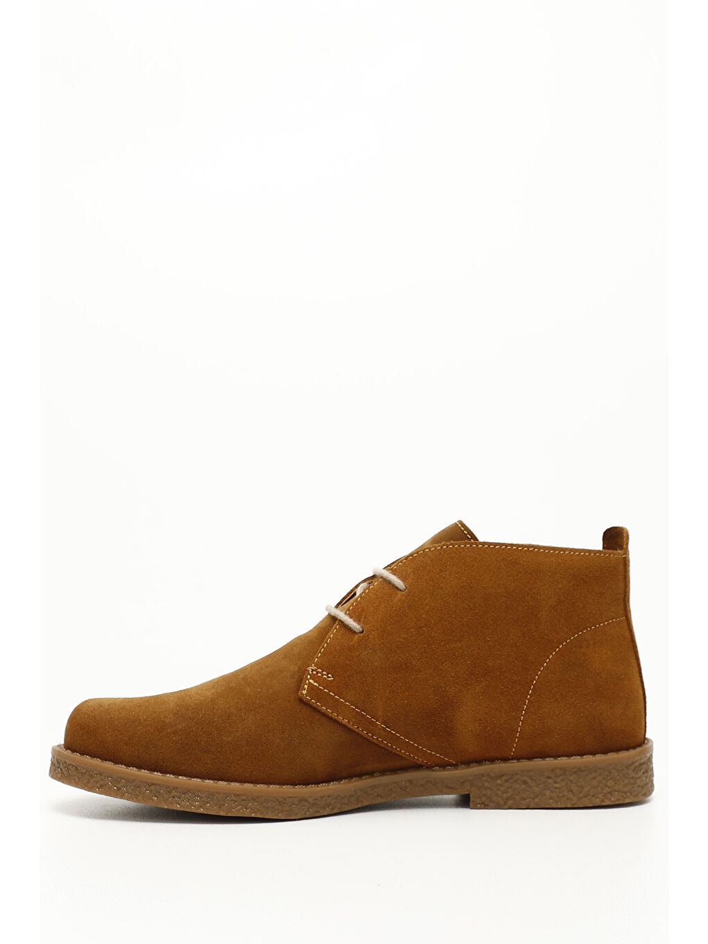 Sarı Kadın HARDAL SARI Oxford Kalıp Kauçuk Taban Hakiki Deri Bot-2