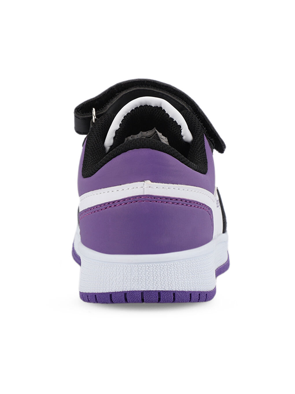 PRINCE I Kız Çocuk Cırt Cırtlı Beyaz / Mor Günlük Spor Ayakkabısı-5