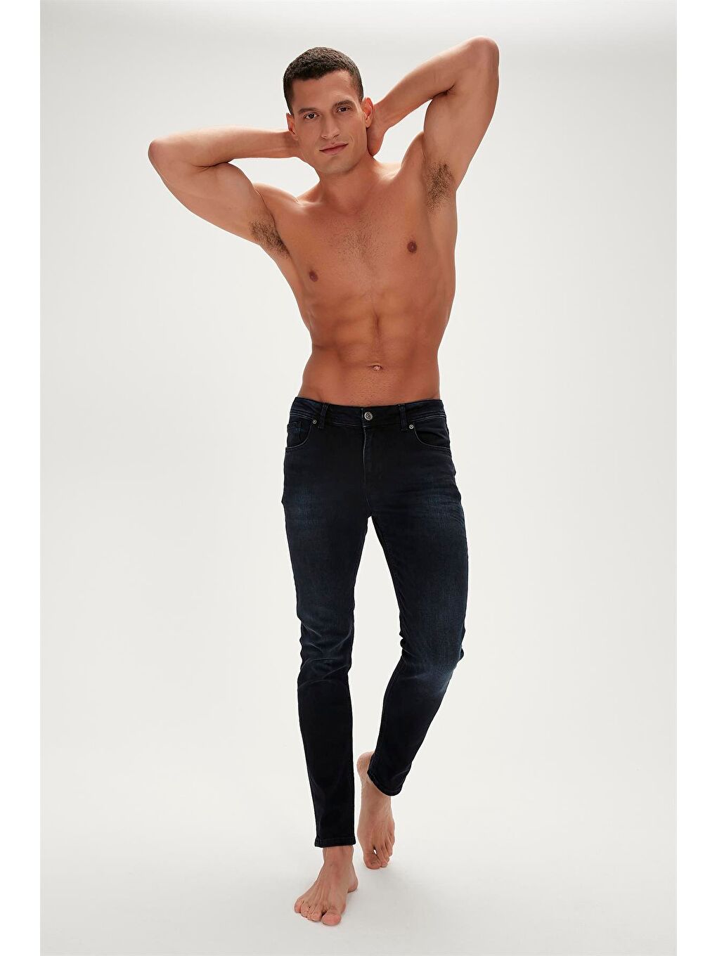 Xavier Jeans Night Mavi Erkek Denim Pantolon-5