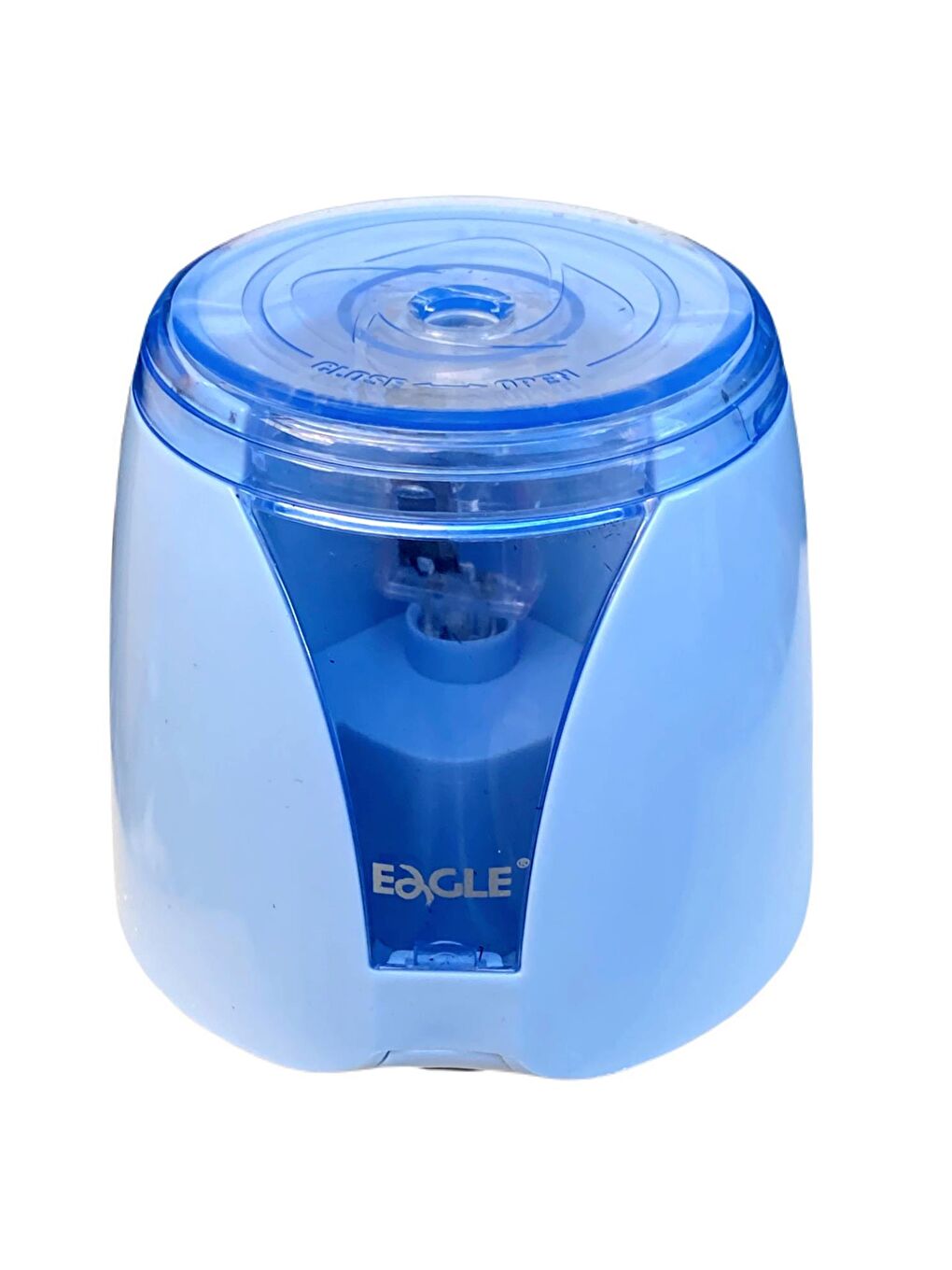 Pilli Taşınabilir Otomatik Kalemtıraş (TY35) Mavi + AA Pil-1