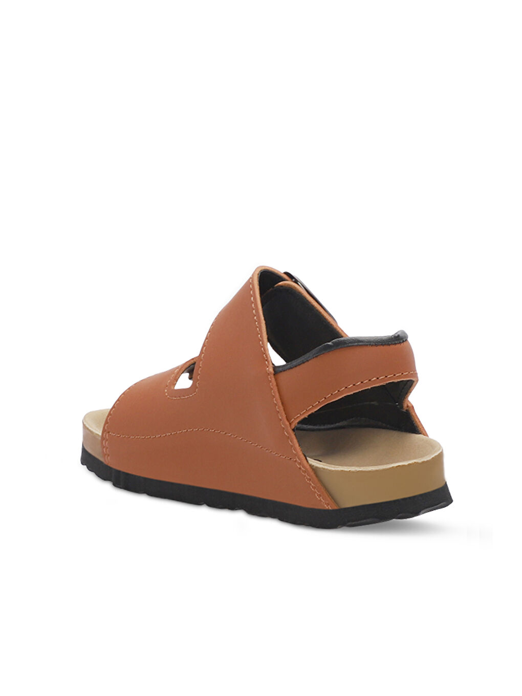 Kahverengi KOBBY Unisex Çocuk Taba Sandalet-2