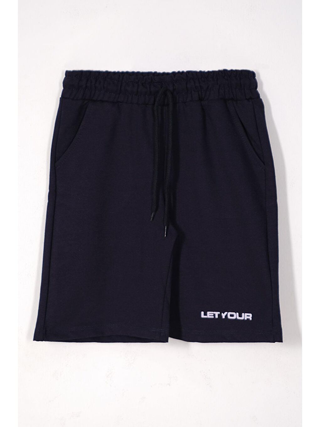 Bisiklet Yaka Kısa Kol Acr Wewe Baskılı Gri Renk Erkek Çocuk Kaprili Takım-3