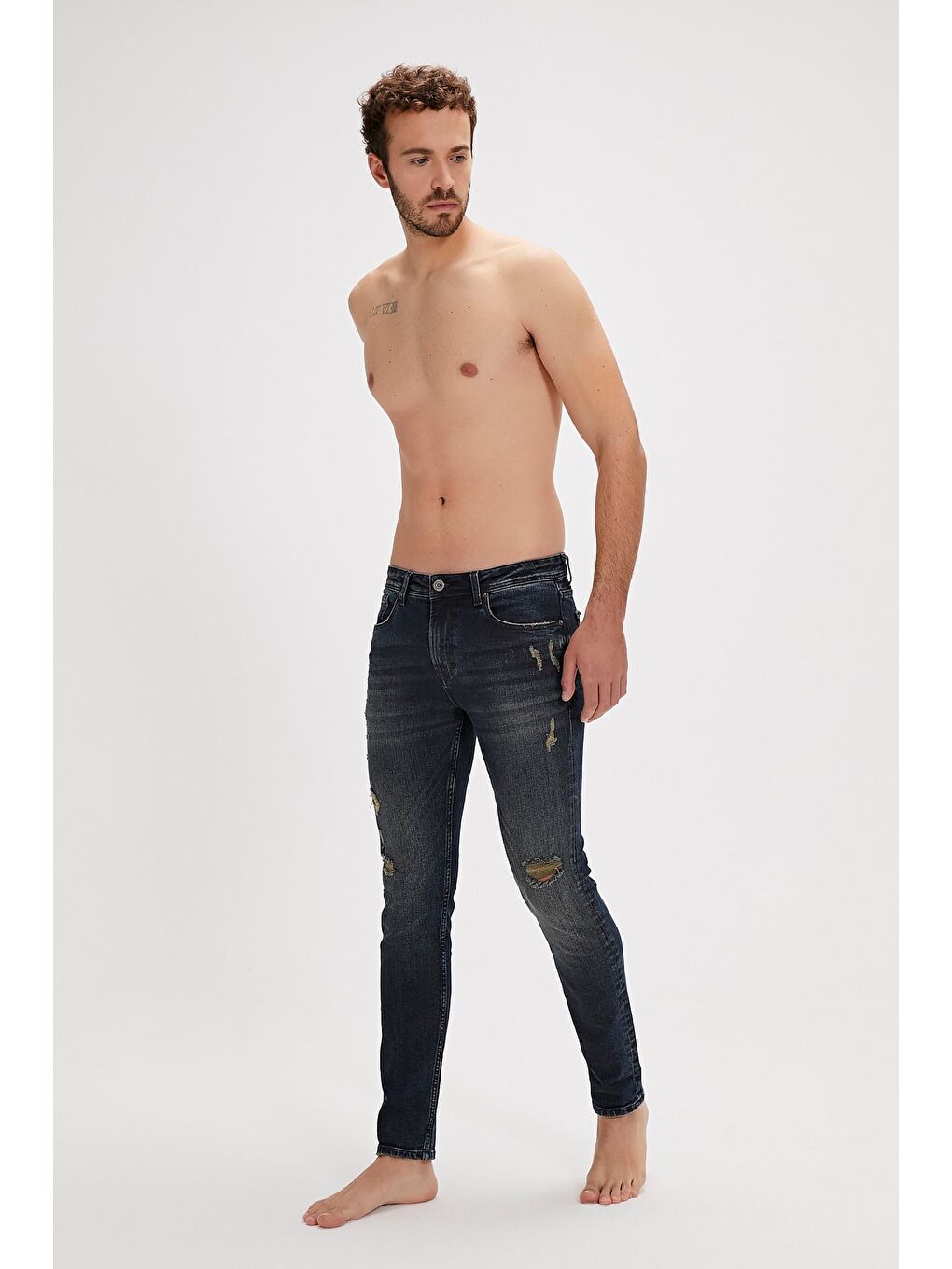 Xavier Jeans Night Yeşil Erkek Denim Pantolon-5