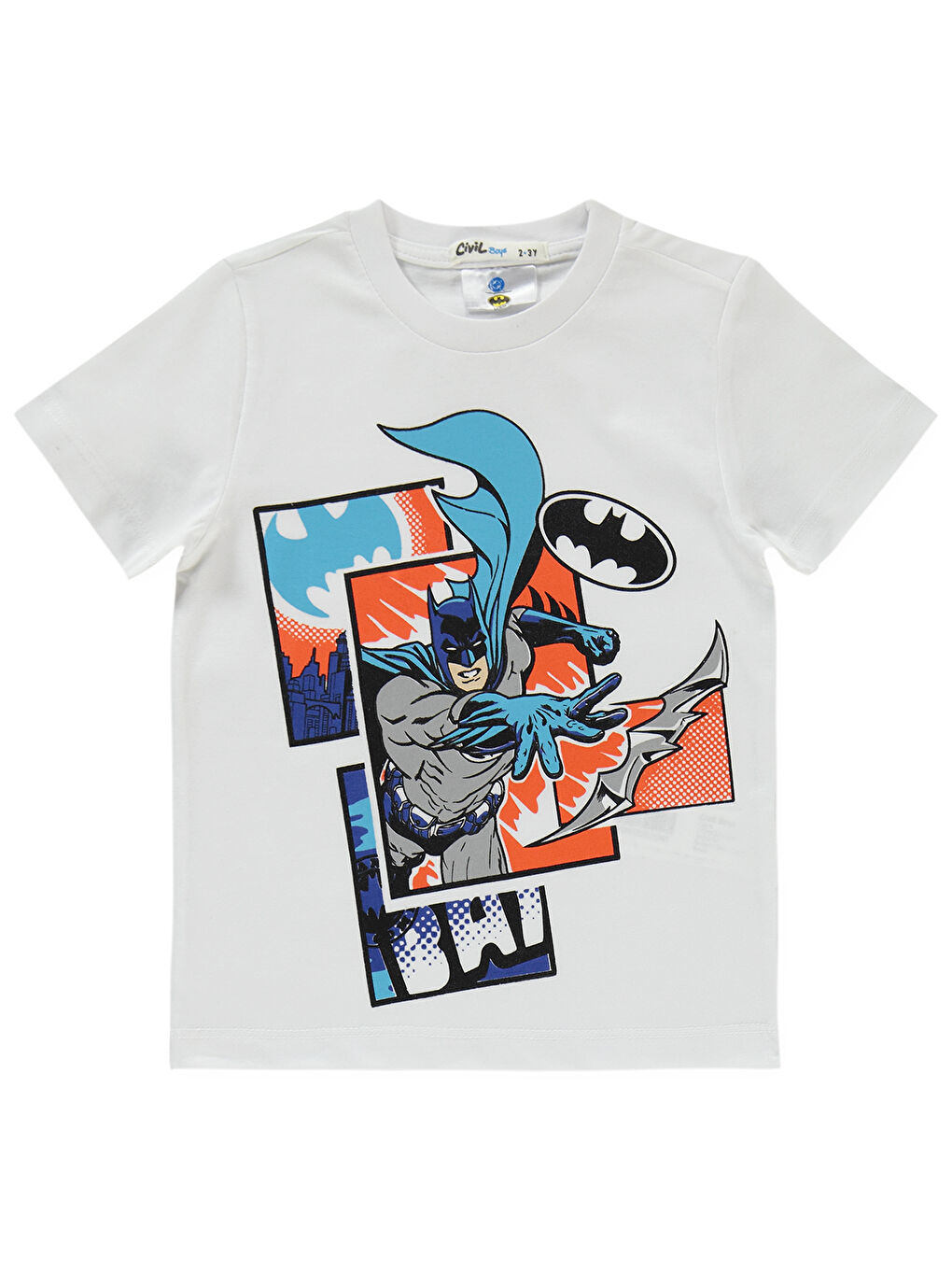 Erkek Çocuk Takım 2-5 Yaş Beyaz-2