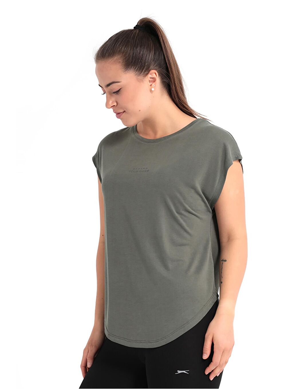 POLINA Kadın Tişört Haki