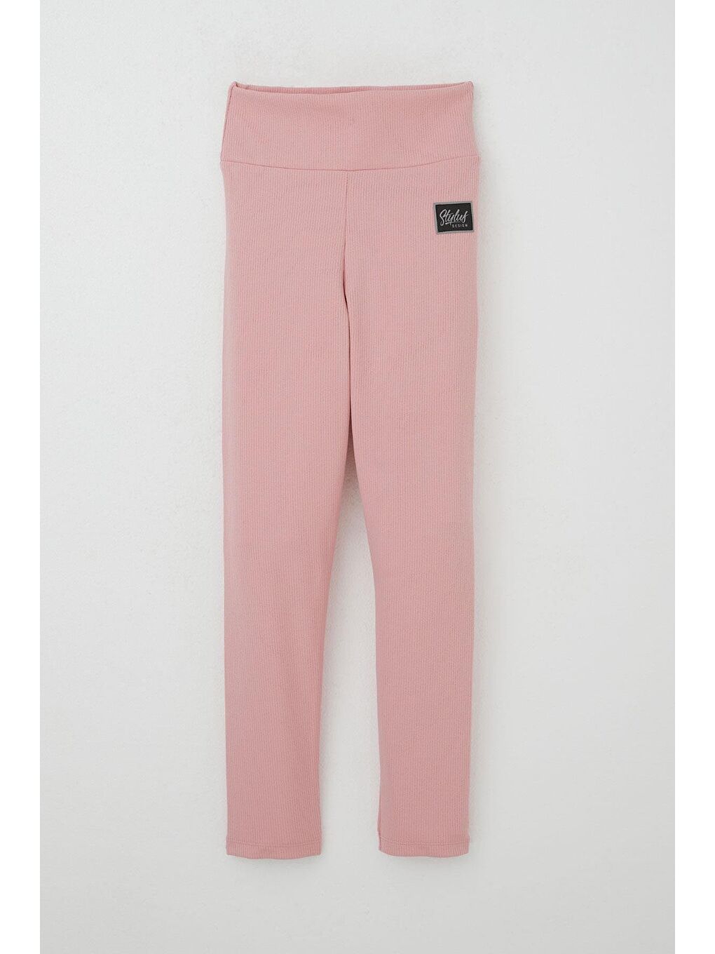 Kız Çocuk Tayt Yazılı Arma Baskılı Pembe (14 Yaş)