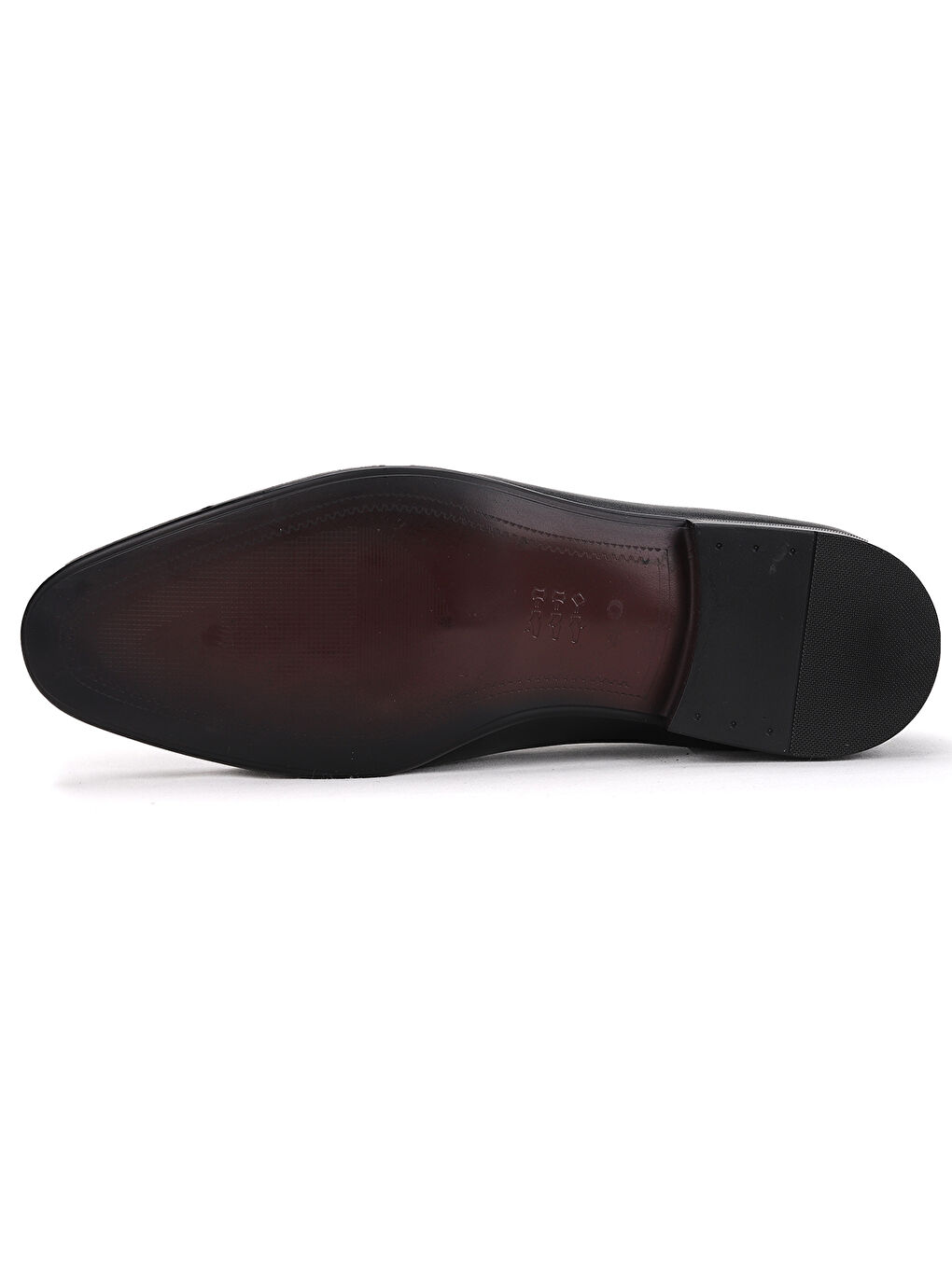 Siyah 1048 %100 Deri Pvc Taban Günlük Klasik Erkek Ayakkabı-5