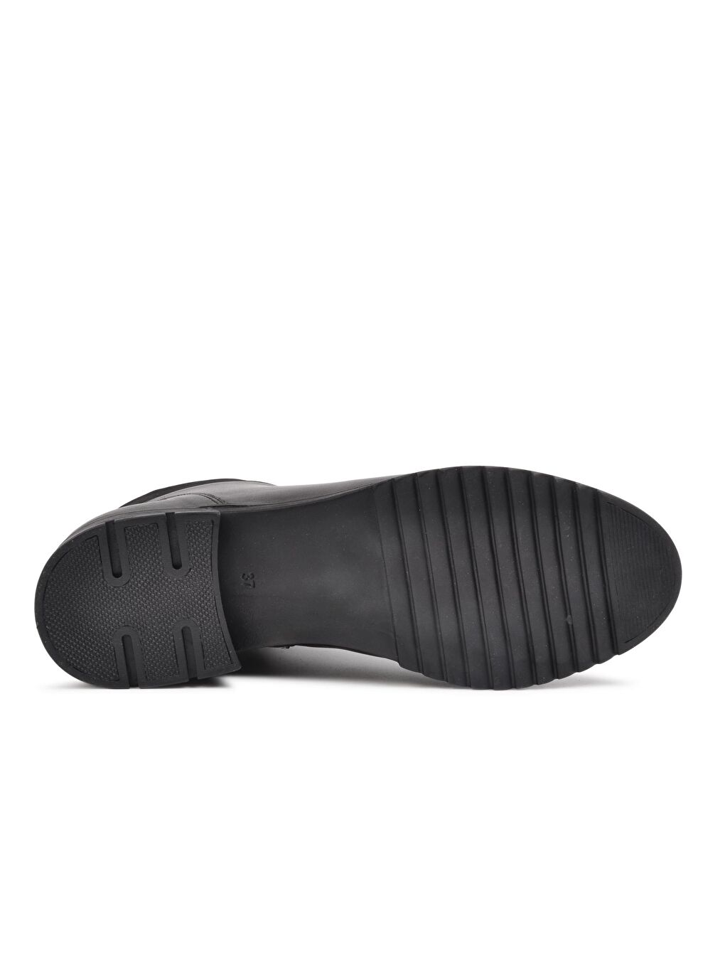 8101 Siyah Kadın Hakiki Deri Bot-4