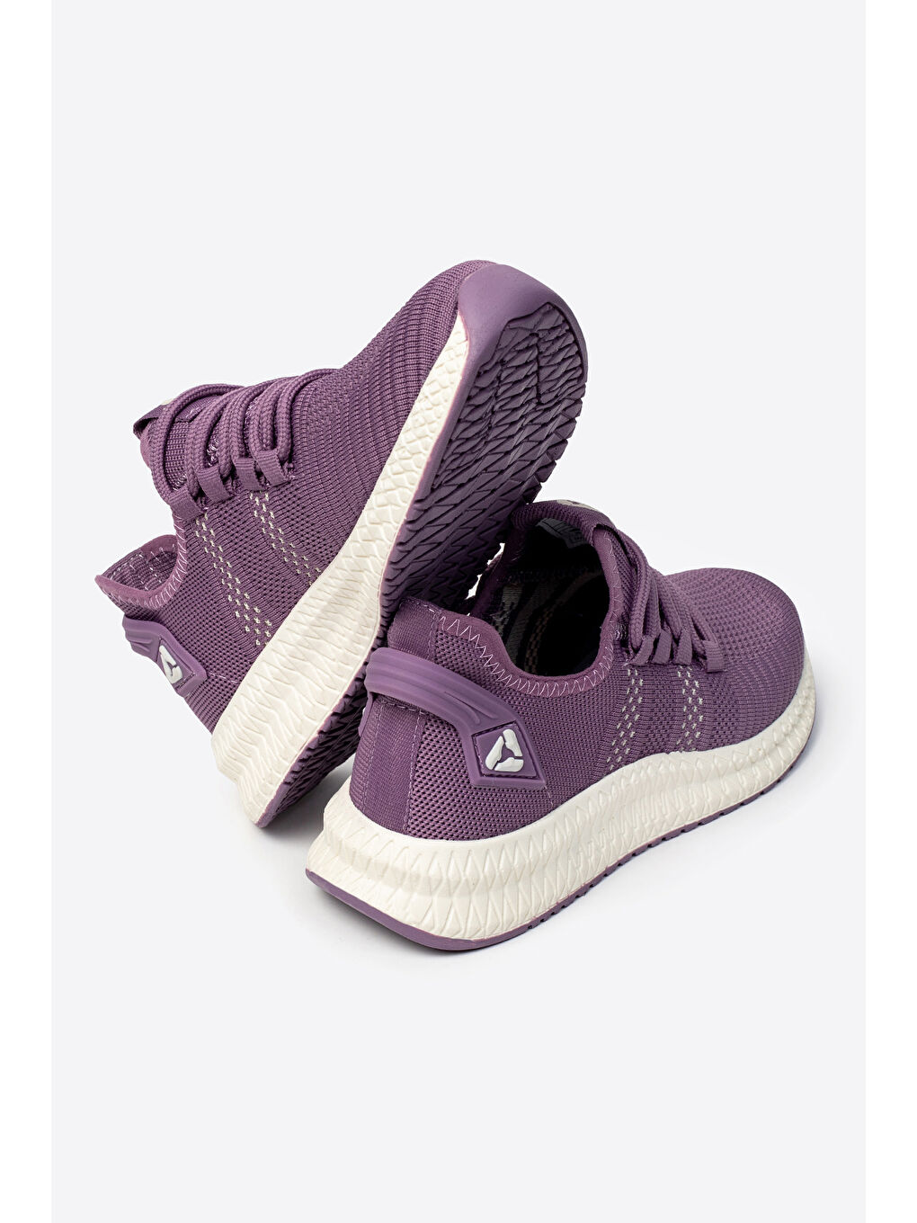 Mürdüm Yuvarlak Burunlu Bağcıklı Erkek Spor Ayakkabı-4