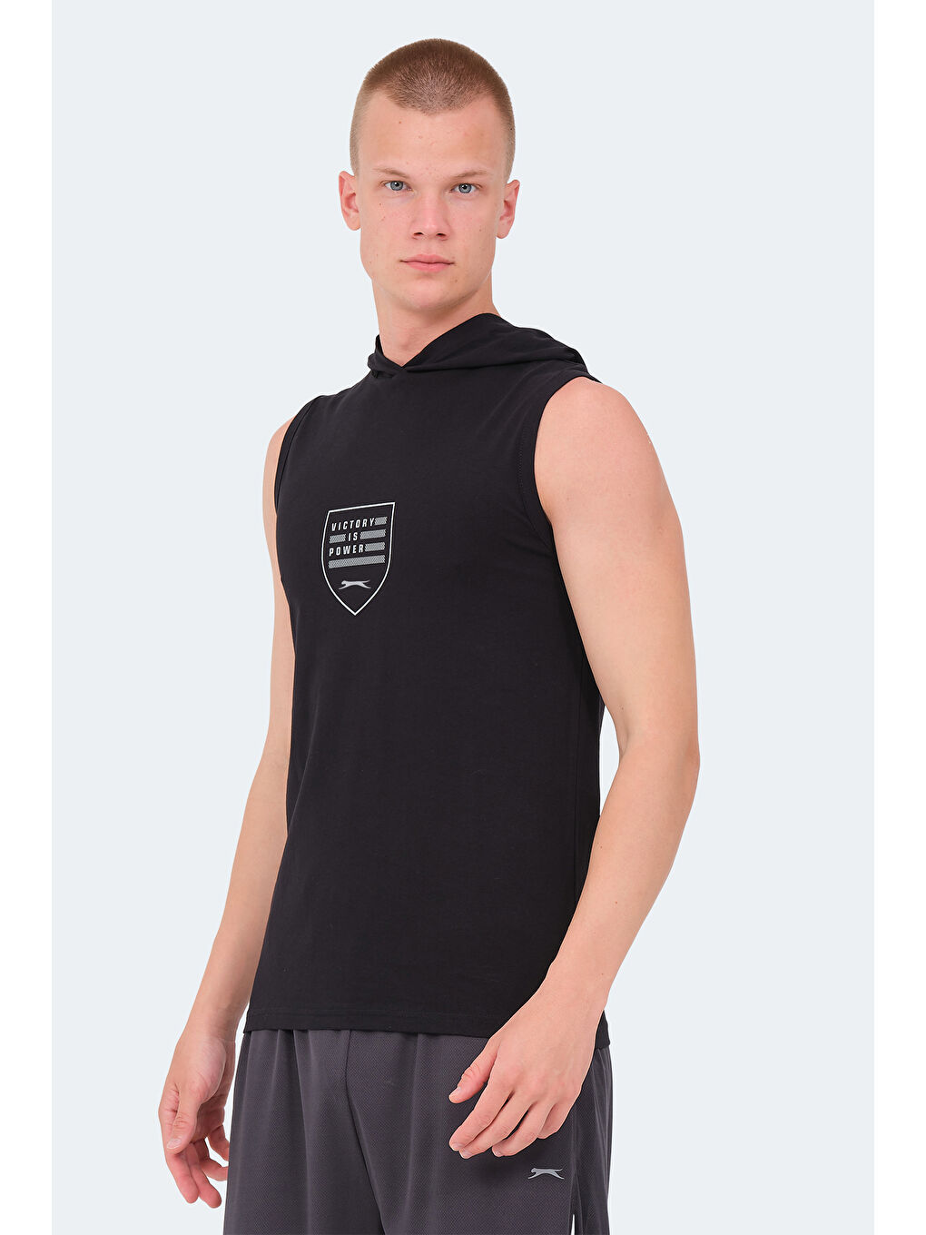 veRSIO Erkek %100 Pamuk Tişört Siyah-2