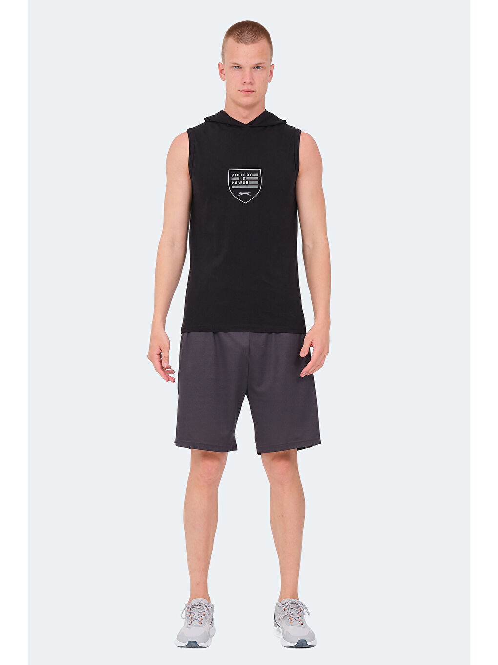 veRSIO Erkek %100 Pamuk Tişört Siyah-6