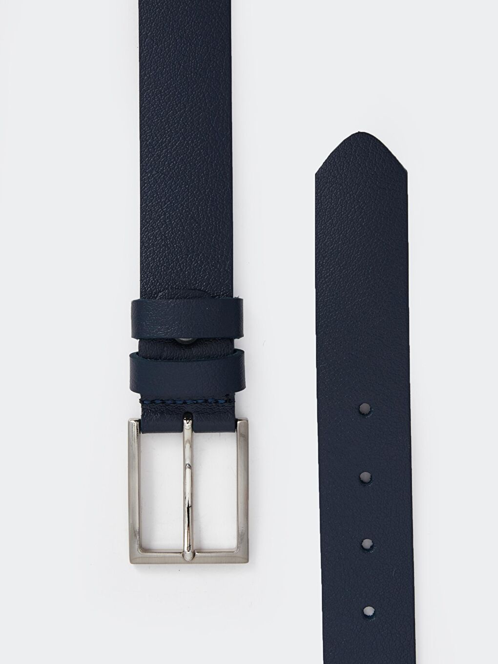 %100 Deri Lacivert Erkek Kemeri 	 BUK15-3