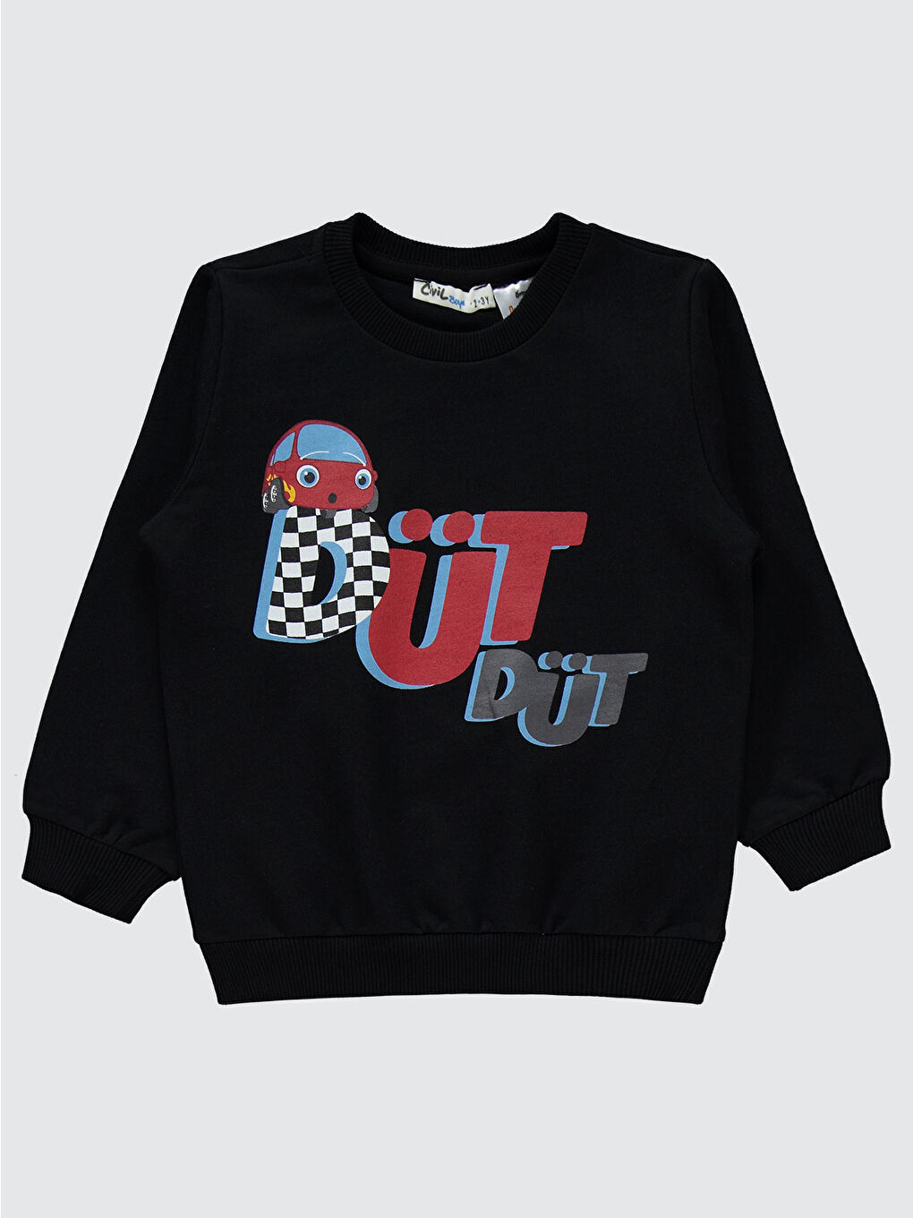 Kukuli Erkek Çocuk Eşofman Takımı 2-5 Yaş Siyah-2