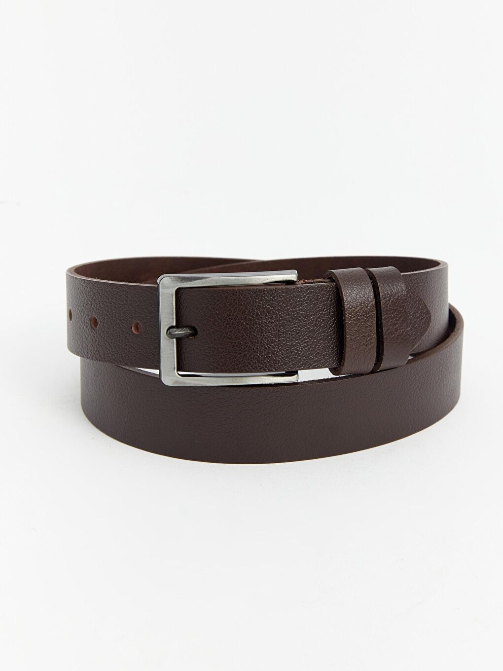 %100 Deri Kahverengi Erkek Kemeri BUK11