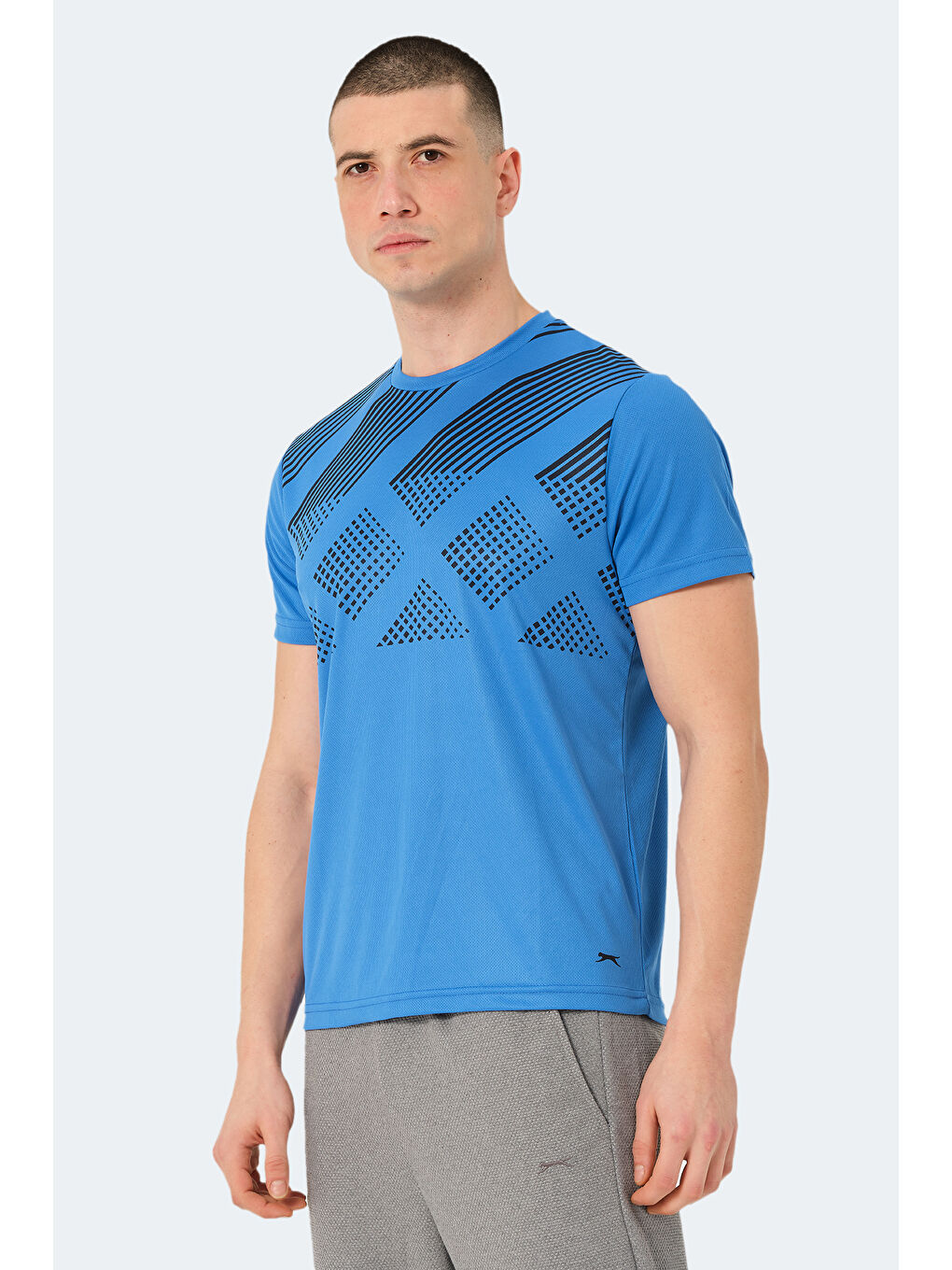 Erkek Tişört Mavi-3