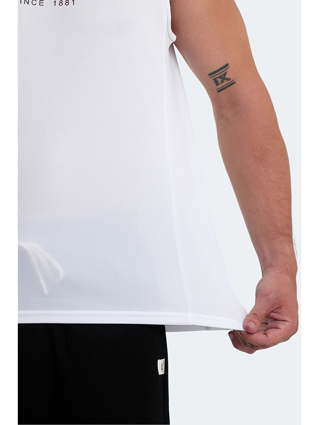 VASANTA Erkek Tişört Beyaz-4
