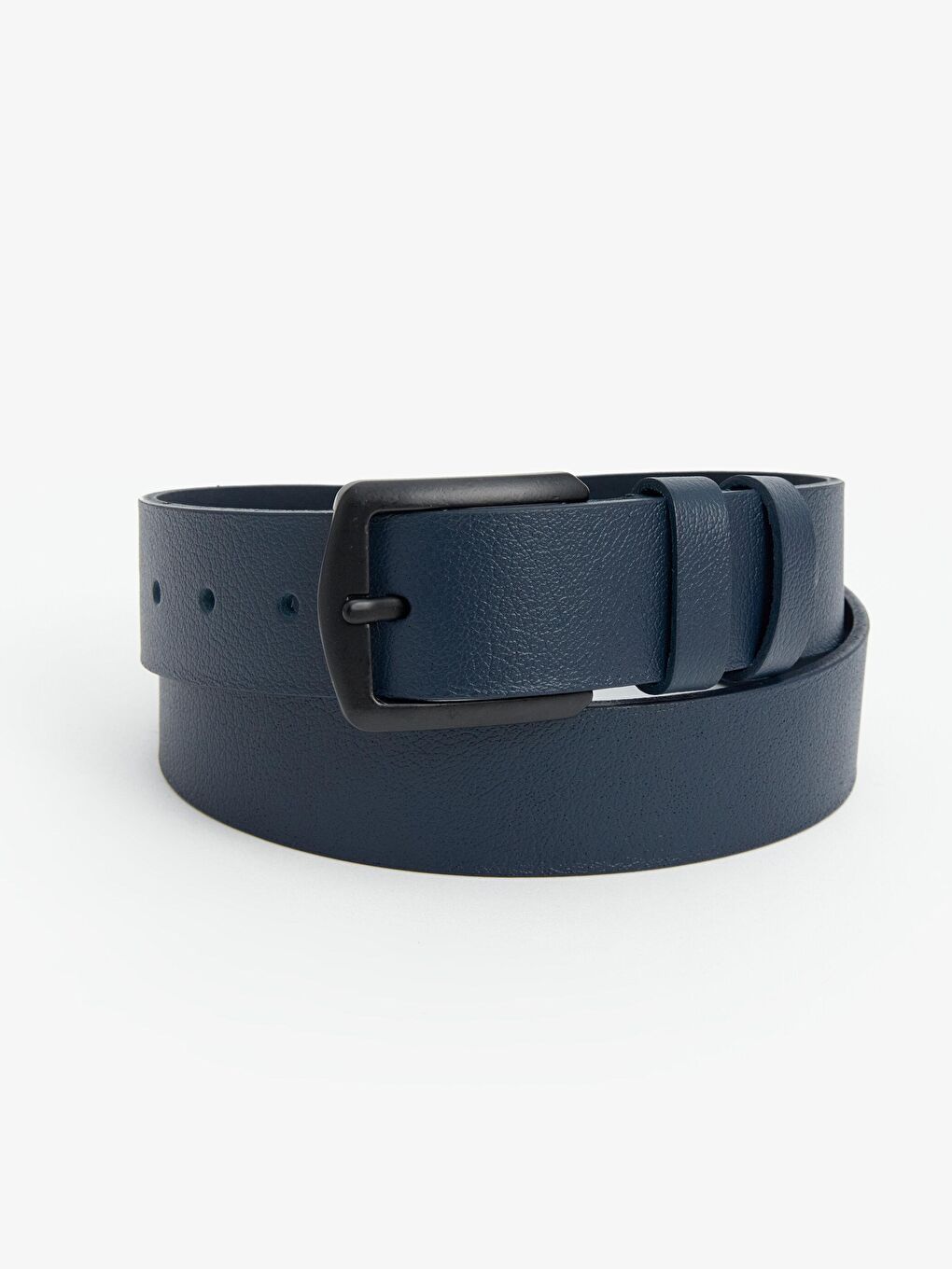 %100 Deri Lacivert Erkek Kemeri 	 BUK05