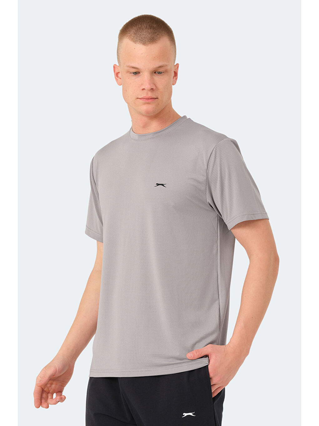 Erkek Tişört Gri-5