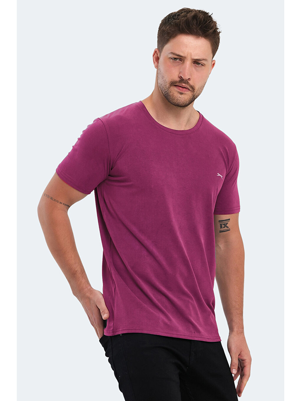 KRESTEN I Erkek Tişört Pembe-3