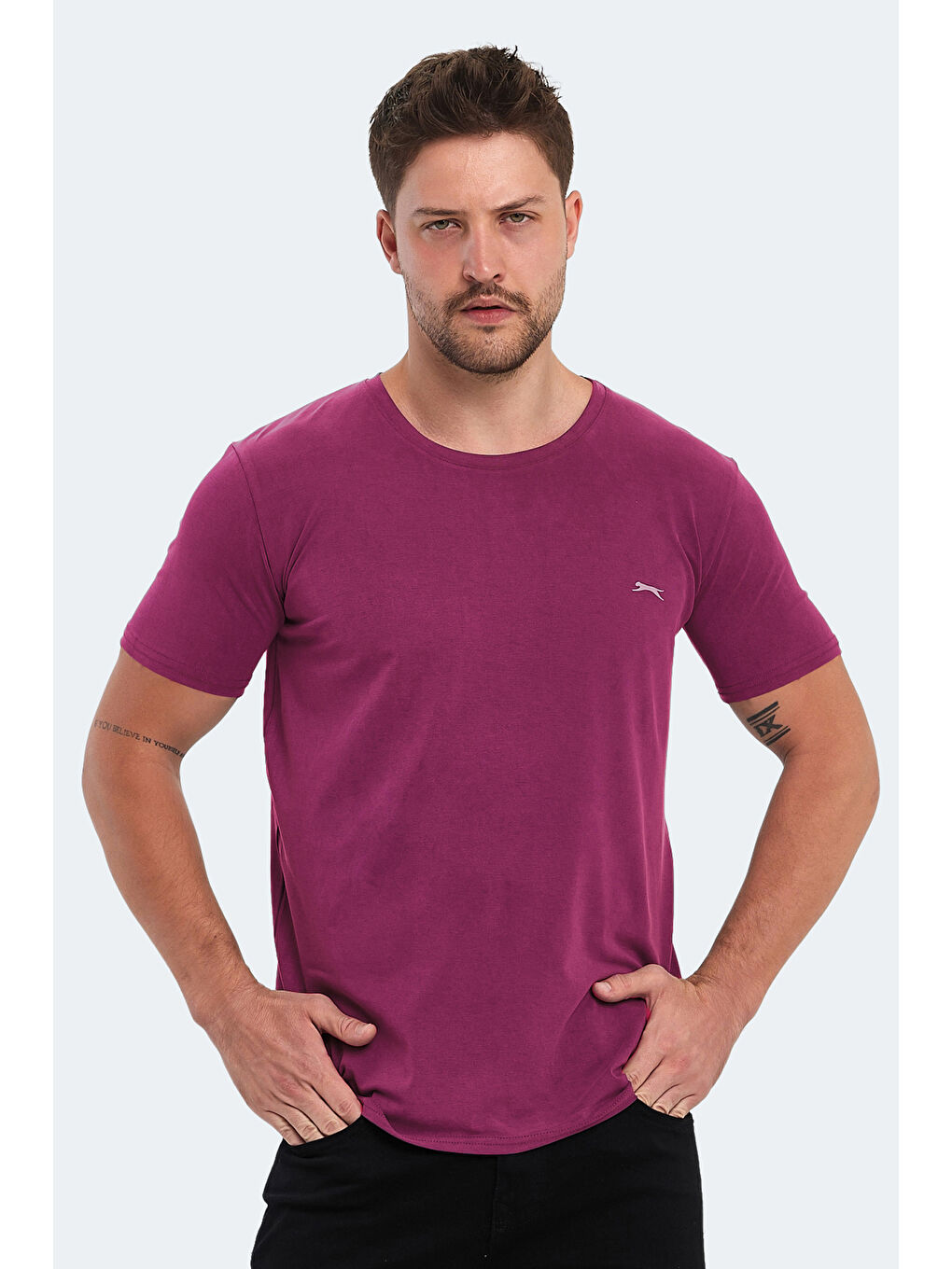 KRESTEN I Erkek Tişört Pembe-5