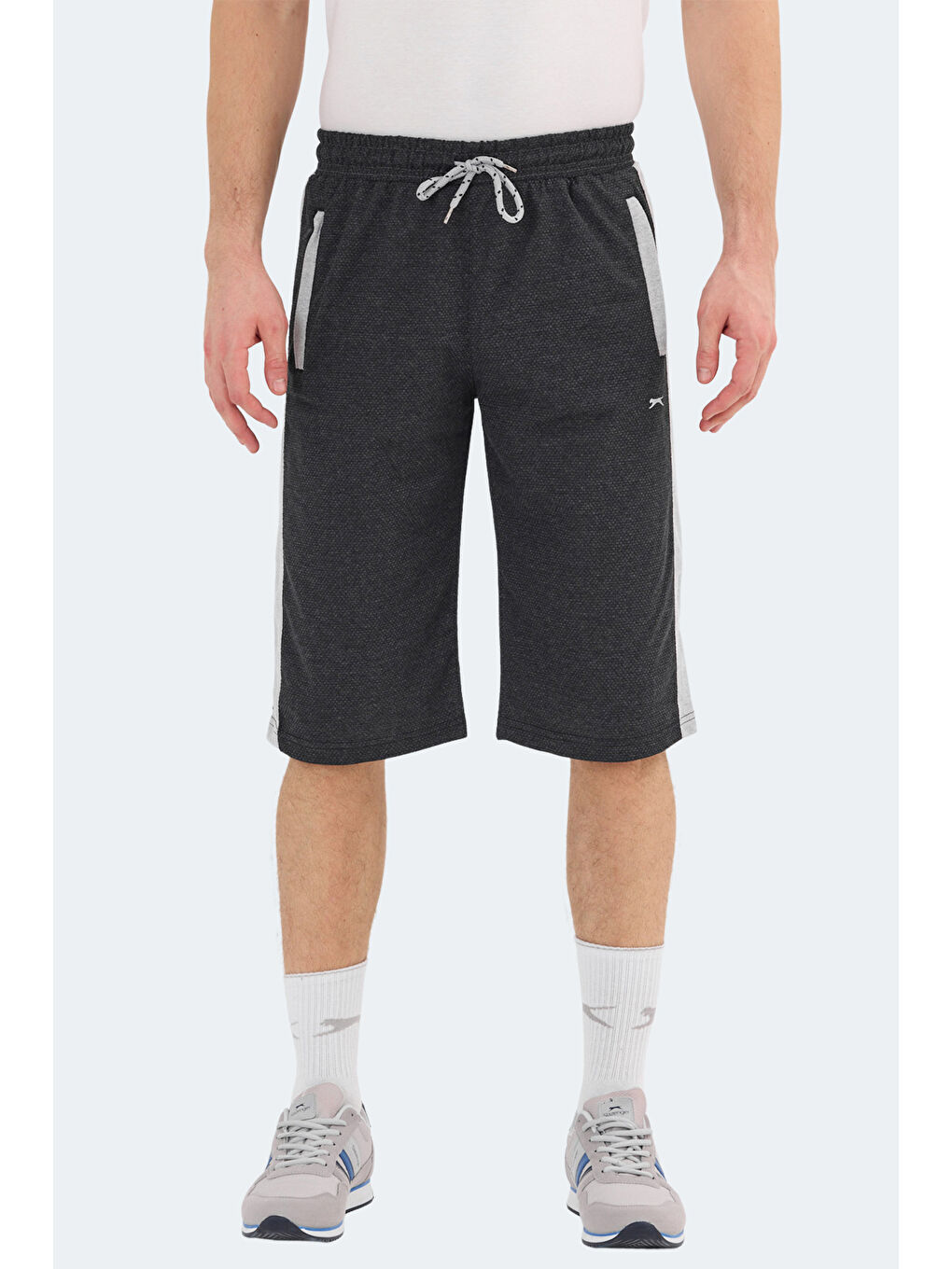 NARAYAN IN Erkek Cepli Kapri Siyah Şort-1