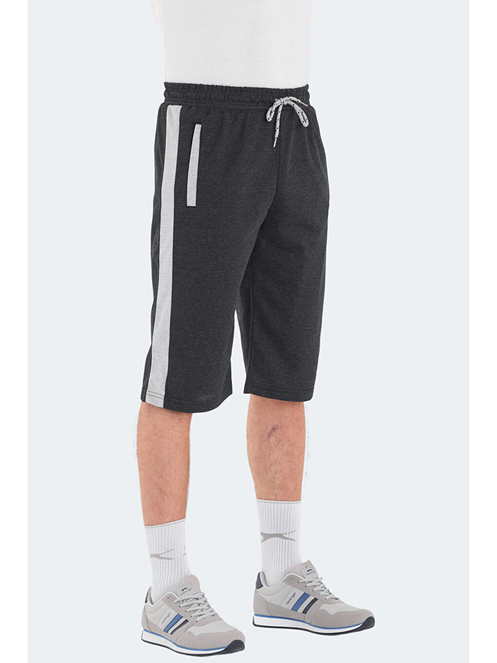 NARAYAN IN Erkek Cepli Kapri Siyah Şort-2