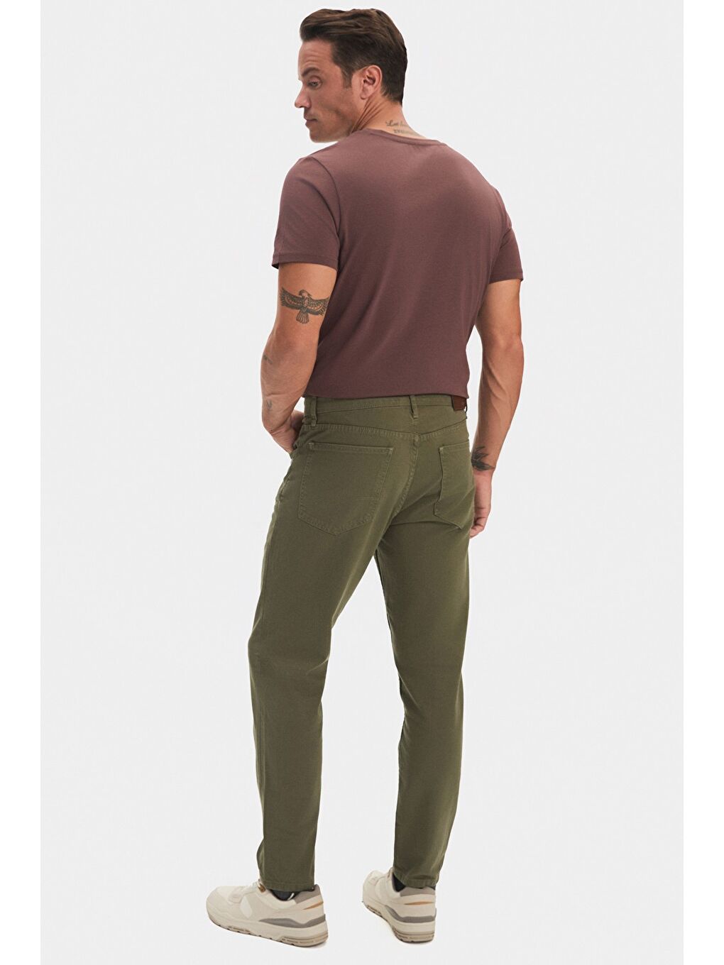 Haki Erkek Pantolon-4