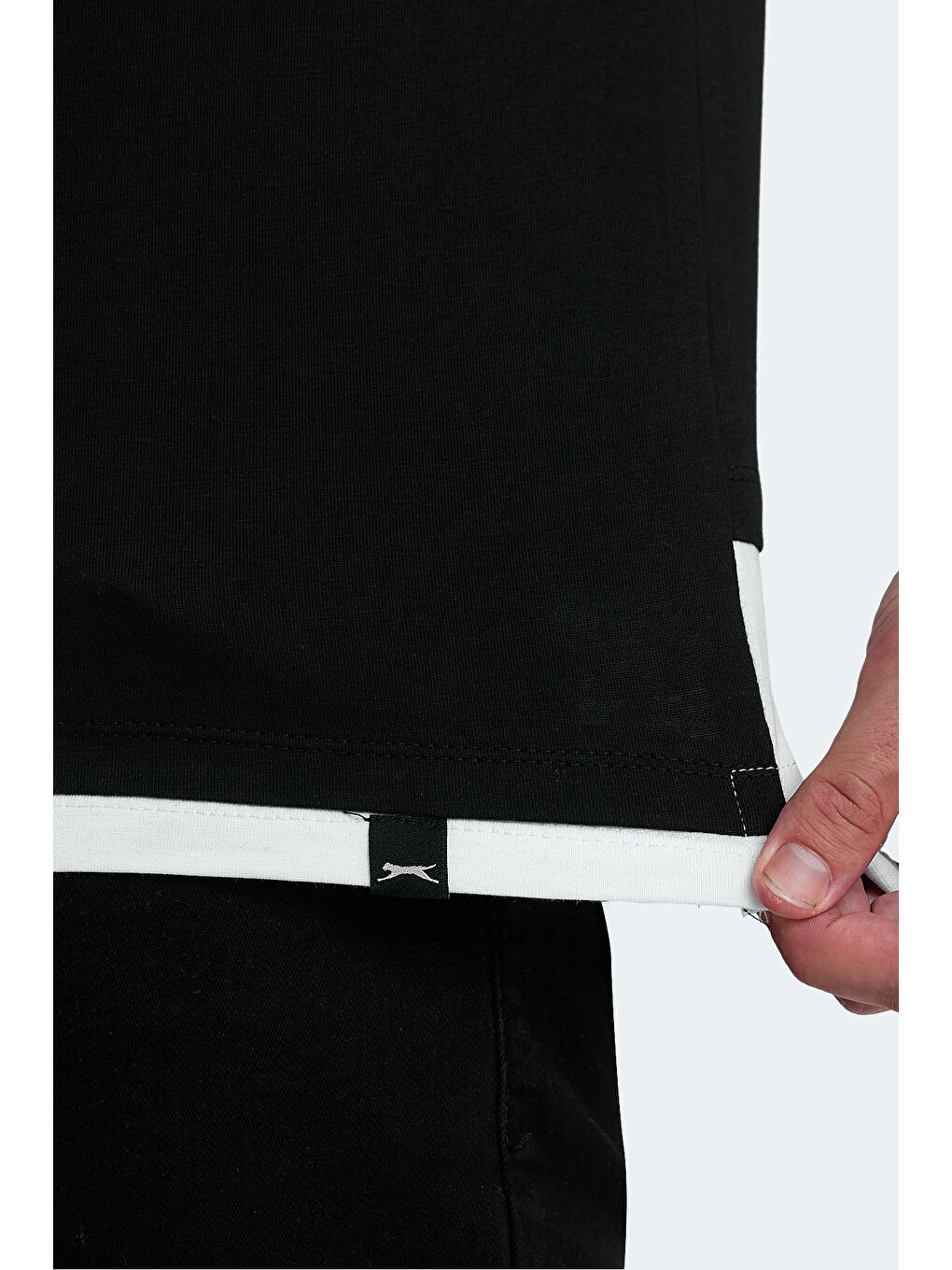 VISITOR Erkek Tişört Siyah-4