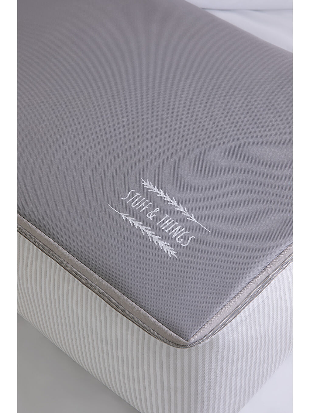 4'lü Gri Renk Stuff & Things Baza Altı Hurç Set-3