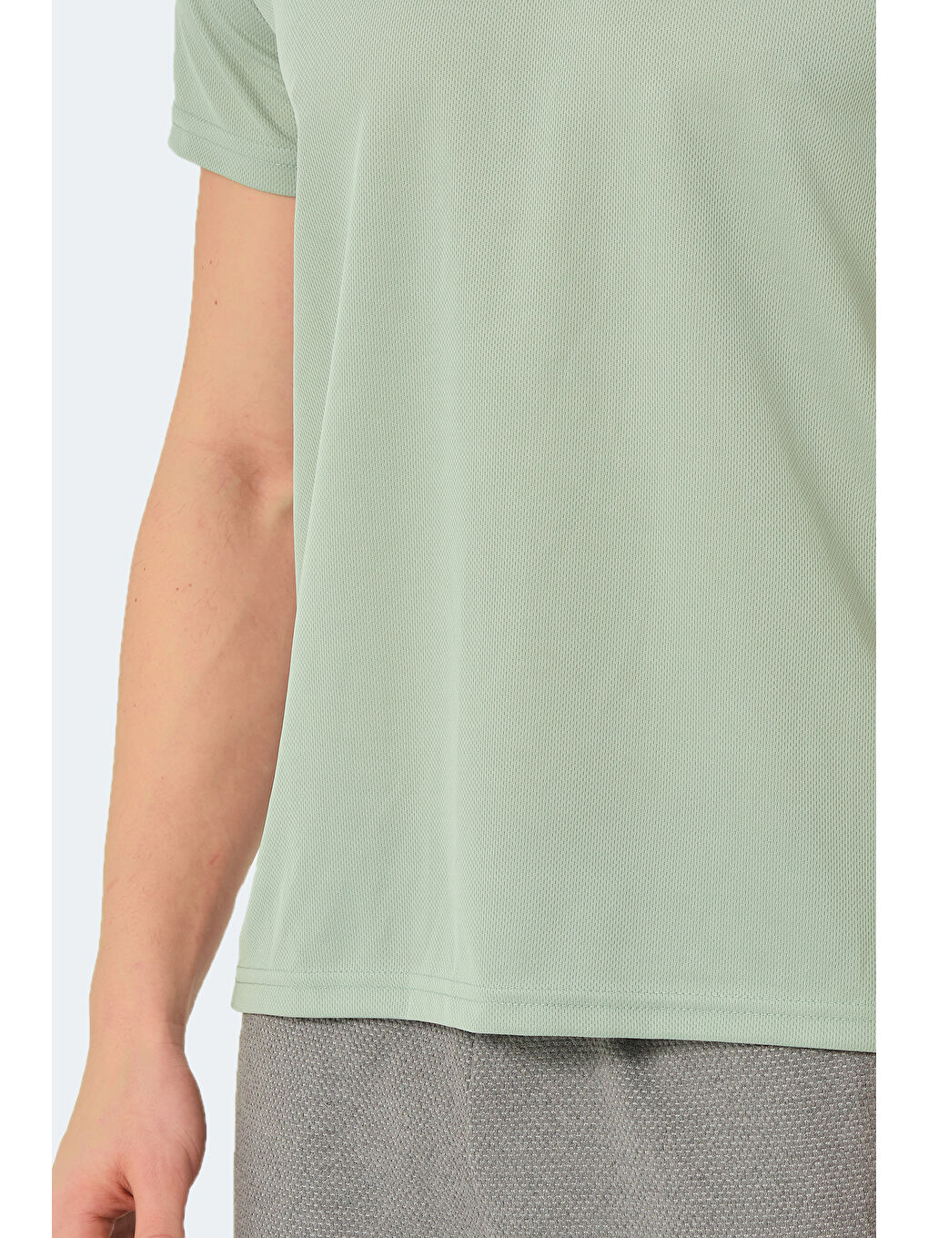 Yeşil Erkek Tişört Nane-5