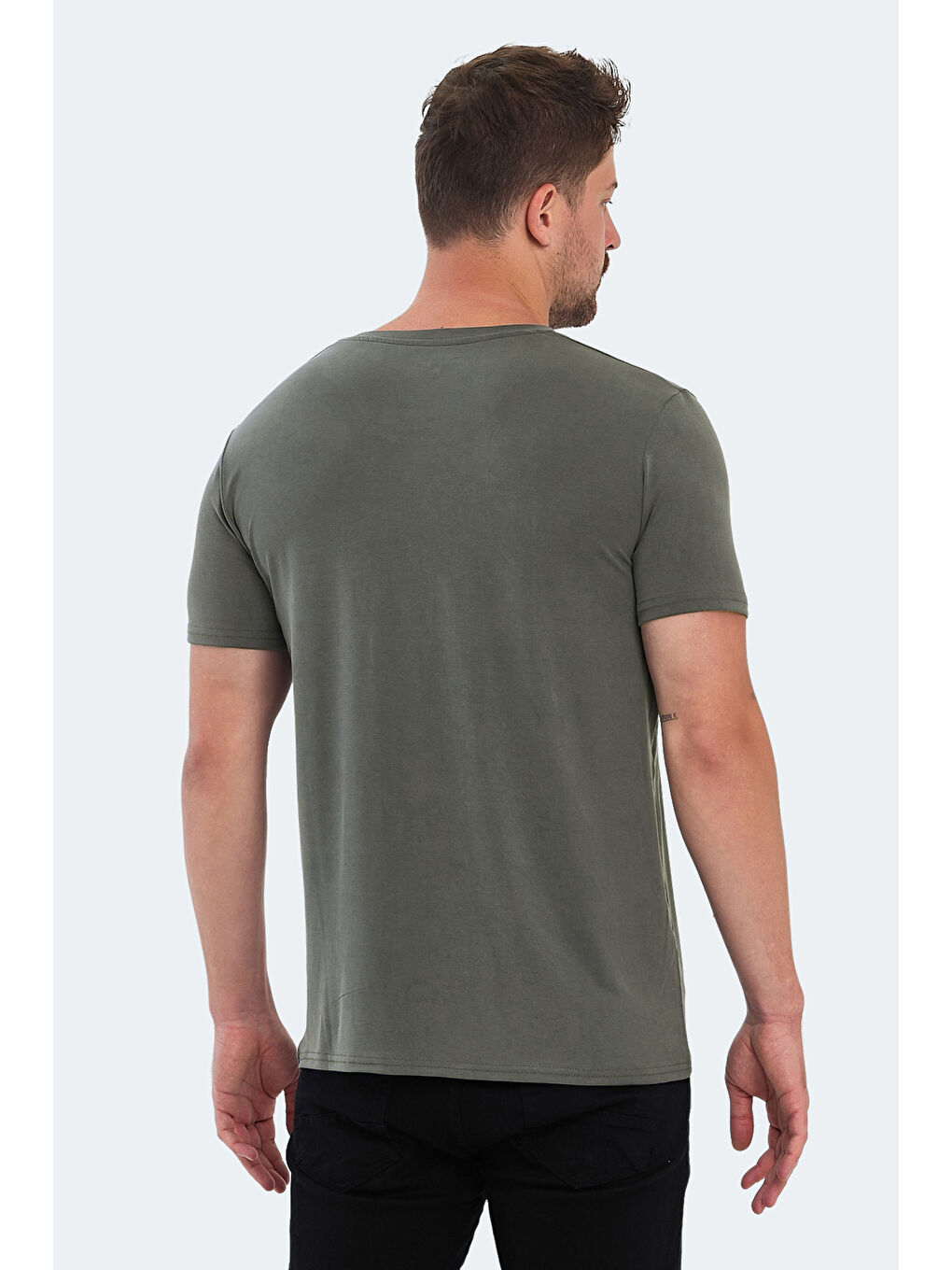 KRESTEN I Erkek Tişört Haki-1