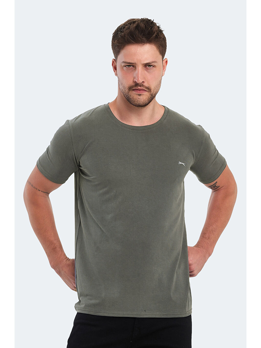 KRESTEN I Erkek Tişört Haki-5