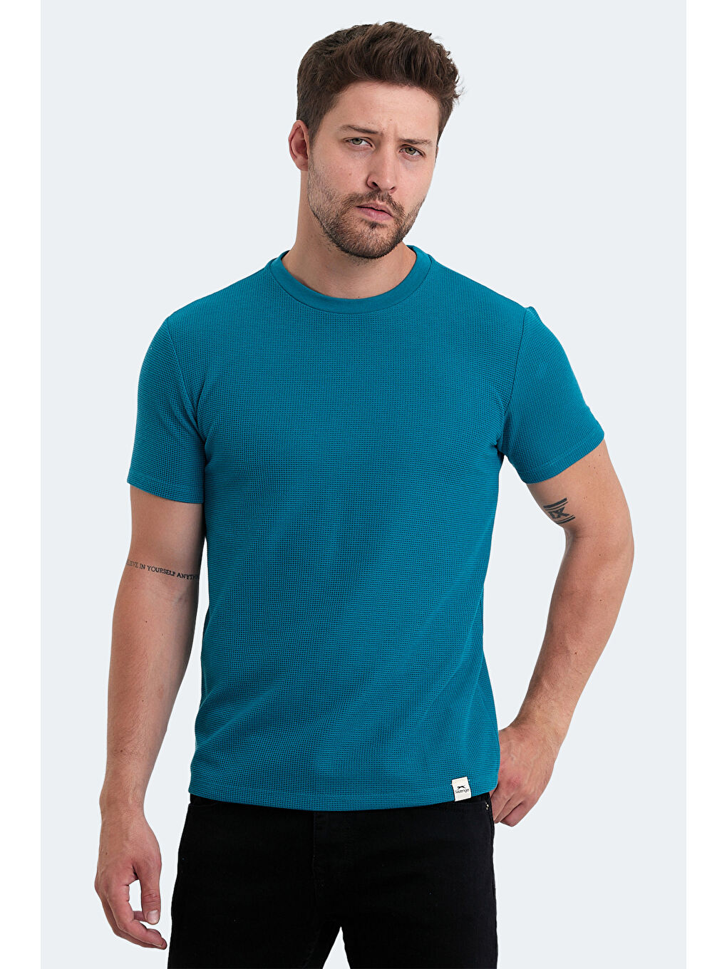 veLveL Erkek Tişört Petrol