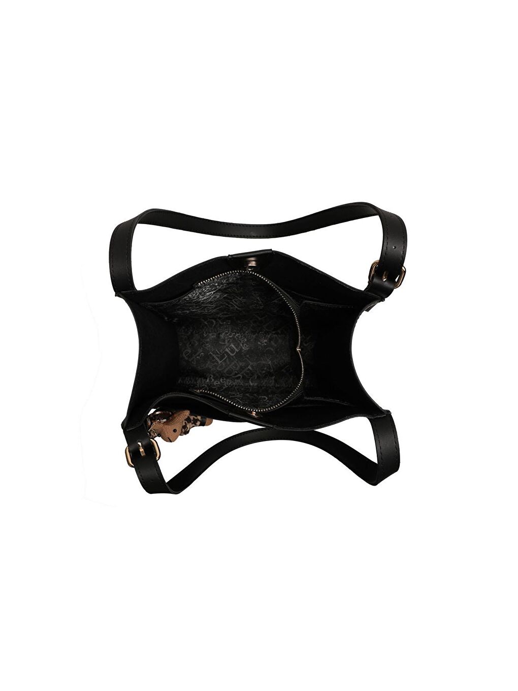 Siyah Kadın El ve Omuz Çantası-5