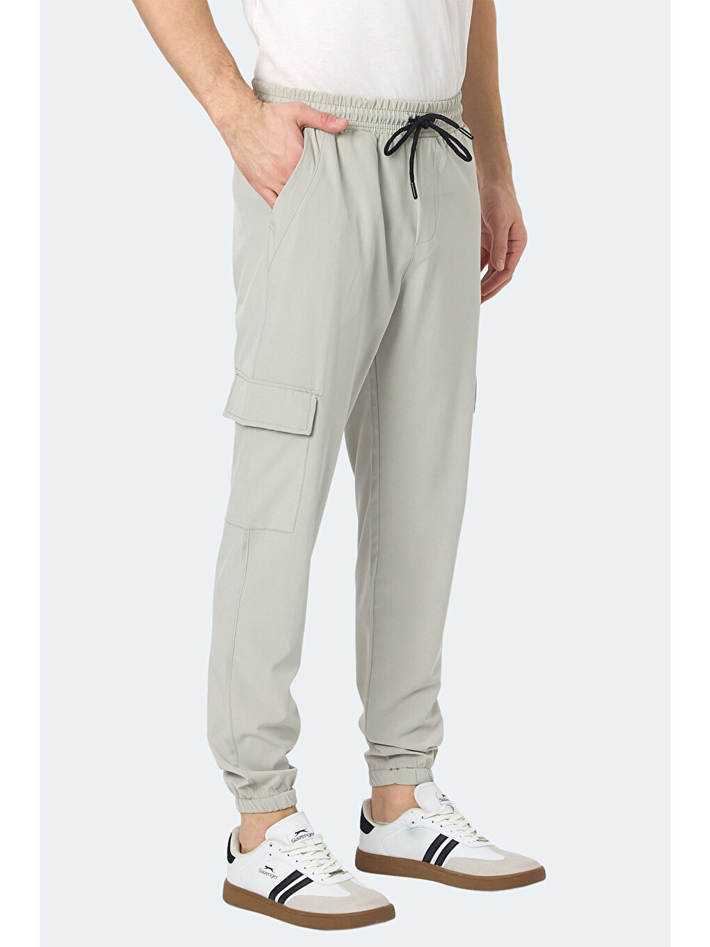 NAPOLLA  Erkek Jogger Eşofman Altı Gri-2