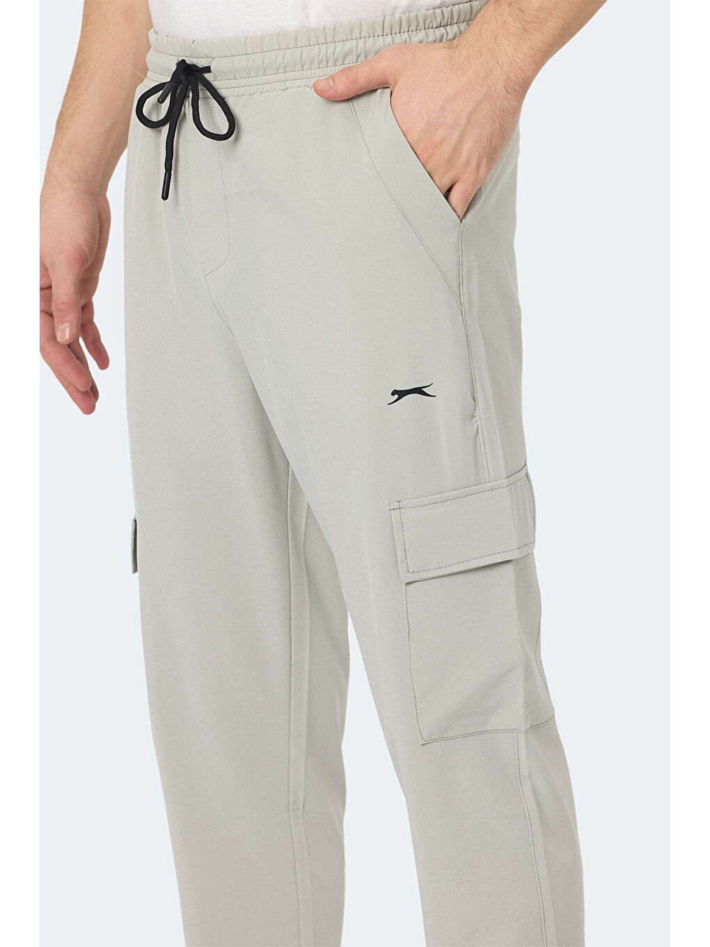 NAPOLLA  Erkek Jogger Eşofman Altı Gri-4