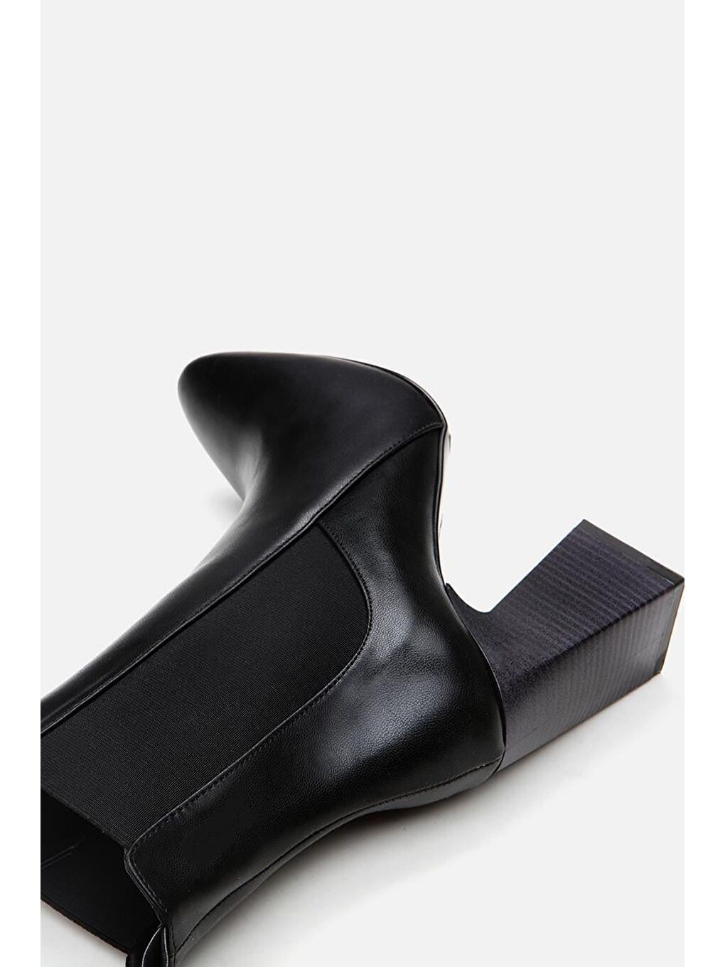 Siyah Kadın Topuklu Bot-5