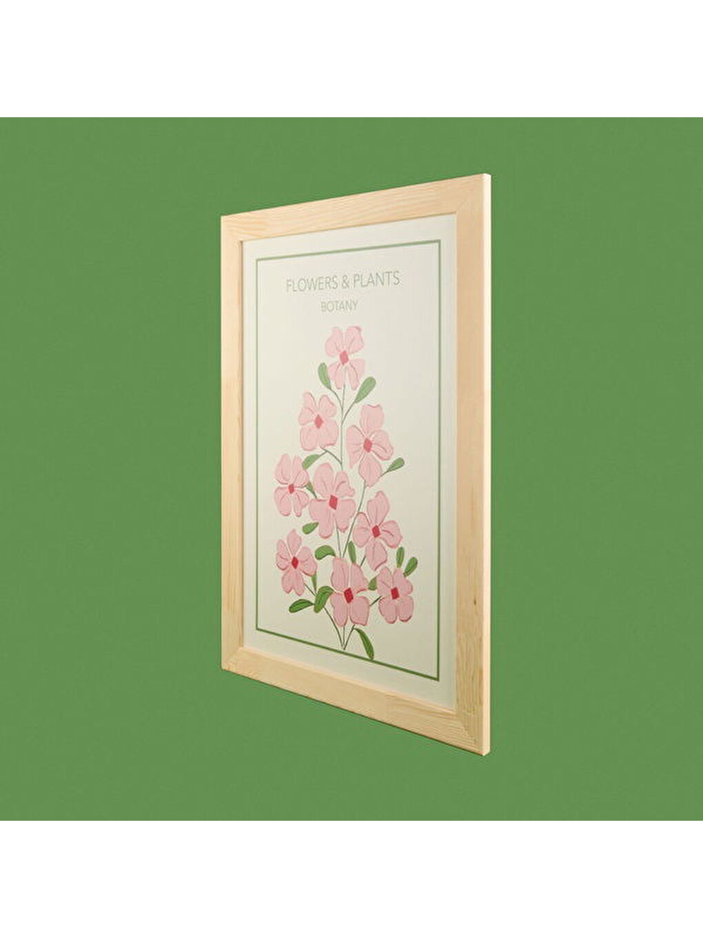 Deco Granny Summer Duvar Panosu - Pembe - 40x60 cm-5