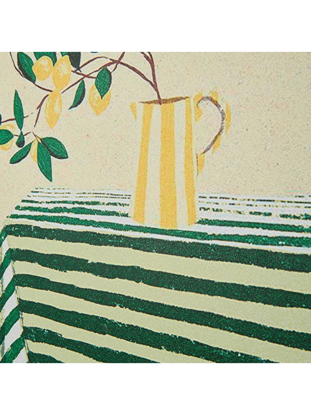 Deco Lime Cello Kanvas Tablo - Yeşil - 50x70 cm-5