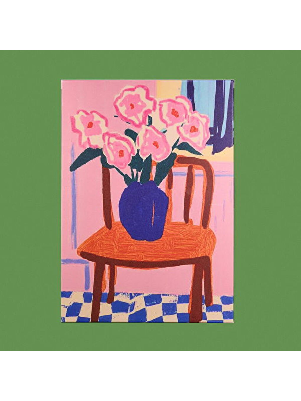 Karışık Deco Granny Summer Kanvas Tablo - Renkli - 50x70 cm-3