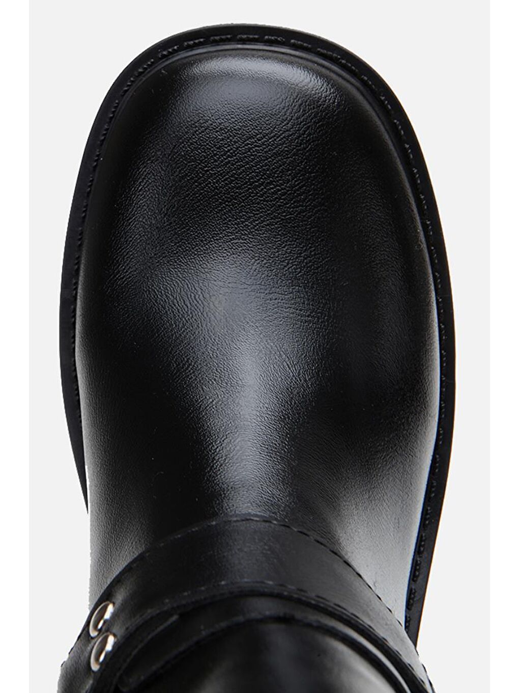 Siyah Kadın Tokalı Çizme-6