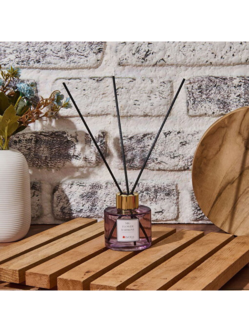 Deco Mig Flower Harmony Çubuklu Oda Kokusu - Mor - 100 ml