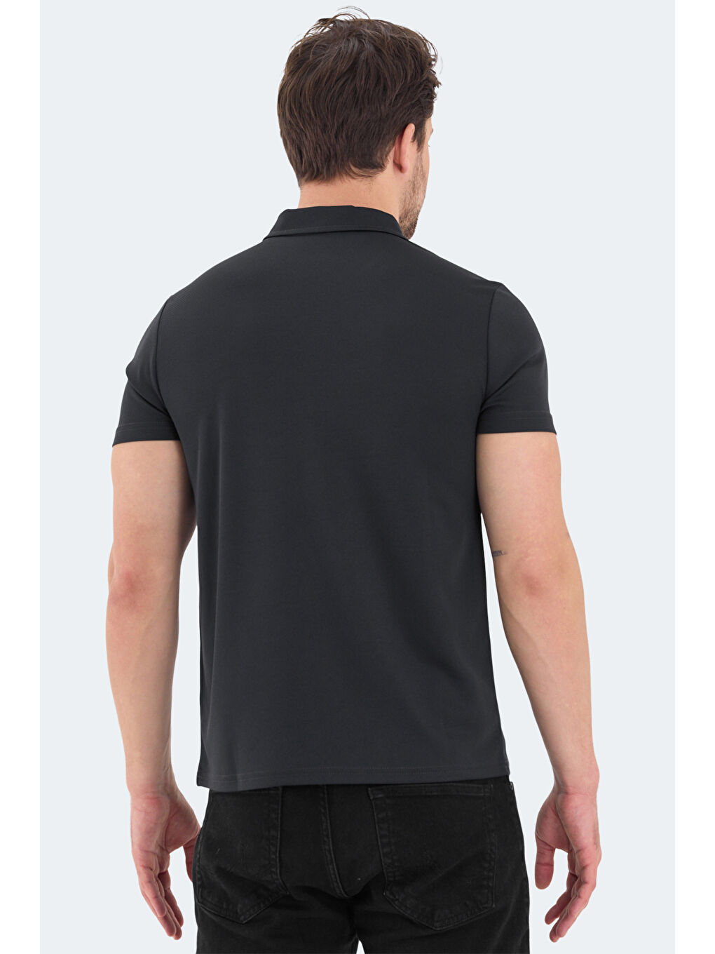 ROYAL Erkek Tişört Koyu Gri-1