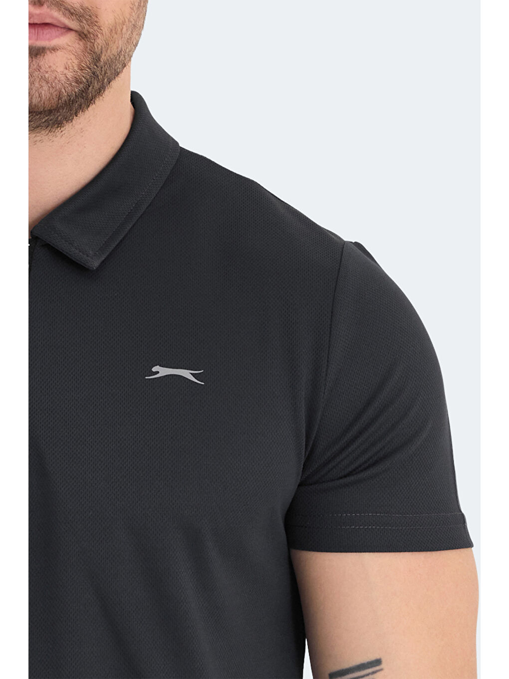 ROYAL Erkek Tişört Koyu Gri-4