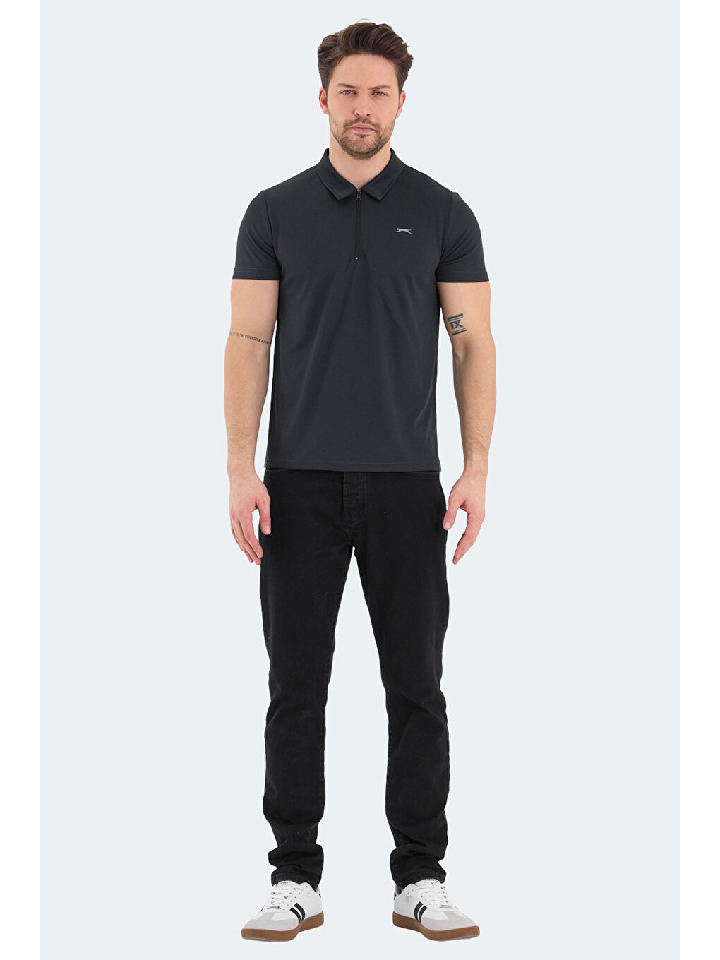 ROYAL Erkek Tişört Koyu Gri-6