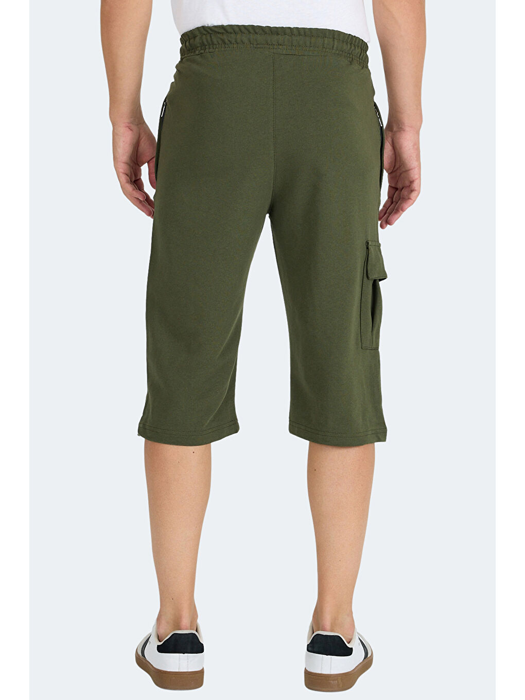 NECK I Erkek Cepli Kapri Haki Şort-5