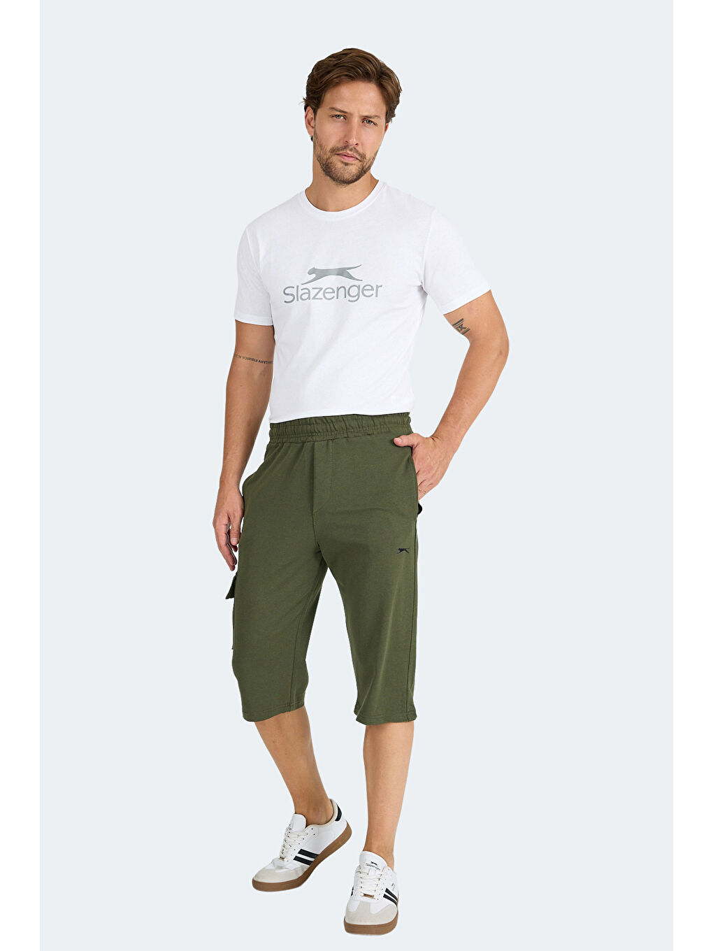 NECK I Erkek Cepli Kapri Haki Şort-6